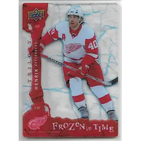 2008-09 Trilogy #104 Henrik Zetterberg (Frozen In Time) (595/799)
