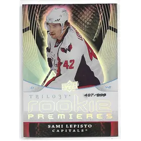 2008-09 Trilogy #101 Sami Lepisto RC (487/999)