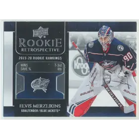 2020-21 UPPER DECK - ELVIS MERZLIKINS #RR-9 ROOKIE RETROSPECTIVE