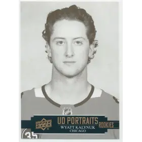 2021-22 UPPER DECK - WYATT KALYNUK #P-63 UD PORTRAITS