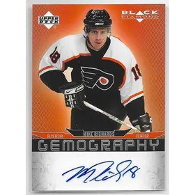 2007-08 Black Diamond Gemography #G-MI Mike Richards