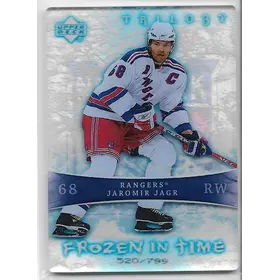 2007-08 Trilogy Frozen In Time #107 Jaromir Jagr (520/799)
