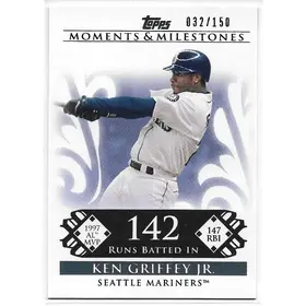 2008 Topps Moments & Milestones #33 Ken Griffey Jr. (032/150)