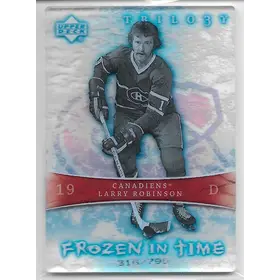 2007-08 Trilogy Frozen In Time #110 Larry Robinson (316/799)