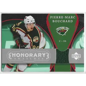 2007-08 Trilogy Honorary Swatches #HS-BO Pierre-Marc Bouchard