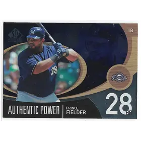 2007 SP Authentic Authentic Power #AP-41 Prince Fielder