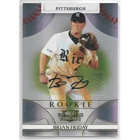 2008 Donruss Threads #137 Brian Friday (0896/1249)