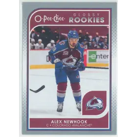 2021-22 UPPER DECK - ALEX NEWHOOK #R-10 O-PEE-CHEE GLOSSY ROOKIES