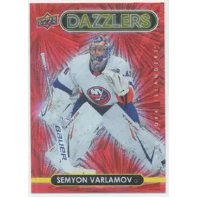 2021-22 UPPER DECK - SEMYON VARLAMOV #DZ-29 DAZZLERS RED