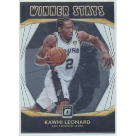 2020-21 Panini Donruss Optic - Kawhi Leonard #6 Winner Stays