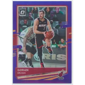 2020-21 Panini Donruss Optic - Goran Dragic #27 Purple Prizm Parallel