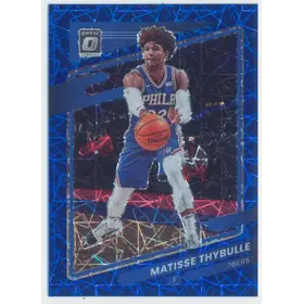2021-22 Panini Donruss Optic - Matisse Thybulle #150 Blue Velocity Prizm Parallel