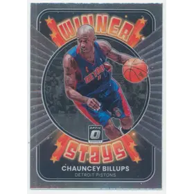 2021-22 Panini Donruss Optic - Chauncey Billups #8 Winner Stays
