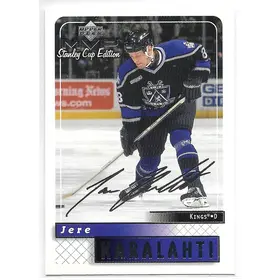 1999-00 MVP Stanley Cup Edition Silver Script #88 Jere Karalahti