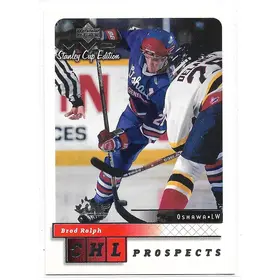 1999-00 MVP Stanley Cup Edition Silver Script #207 Brad Ralph RC
