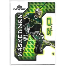 2001-02 MVP Masked Men #MM2 Ed Belfour
