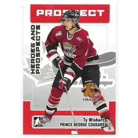 2006-07 ITG Heroes & Prospects #92 Ty Wishart