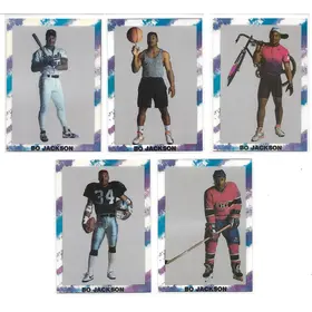 1990 Bo Jackson "Bo Knows" (Complete Set - 10 cards)