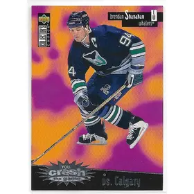 1996-97 Collector's Choice You Crash The Game #C14 Brendan Shanahan (vs. Calgary)