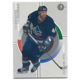 2001-02 Be A Player Update He Shoots He Scores Points #NNO Todd Bertuzzi