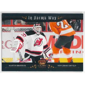 2011-12 Crown Royale In Harm's Way #13 Martin Brodeur