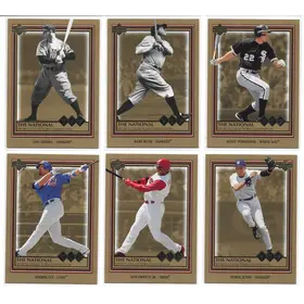 2006 UD The National Sports Collector's Convention VIP MLB (Complete Set - 6 cards)
