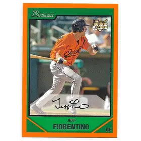 2007 Bowman Orange #217 Jeff Fiorentino (079/250)