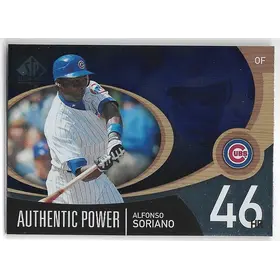2007 SP Authentic Authentic Power #AP-4 Alfonso Soriano