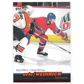 1999-00 Pacific Red #213 Eric Weinrich