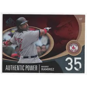 2007 SP Authentic Authentic Power #AP-32 Manny Ramirez