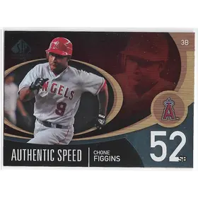 2007 SP Authentic Authentic Speed #AS-11 Chone Figgins
