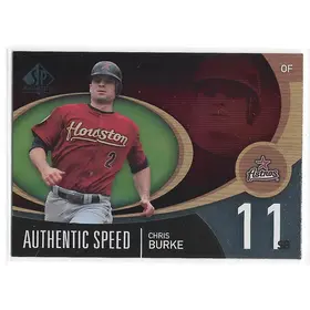 2007 SP Authentic Authentic Speed #AS-12 Chris Burke