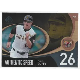 2007 SP Authentic Authentic Speed #AS-13 Chris Duffy