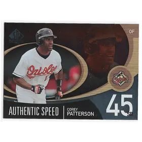 2007 SP Authentic Authentic Speed #AS-15 Corey Patterson