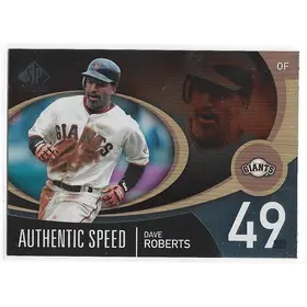 2007 SP Authentic Authentic Speed #AS-16 Dave Roberts