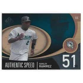 2007 SP Authentic Authentic Speed #AS-24 Hanley Ramirez