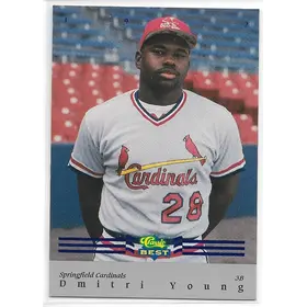 1992 Classic Best Bonus Blue #BC8 Dmitri Young