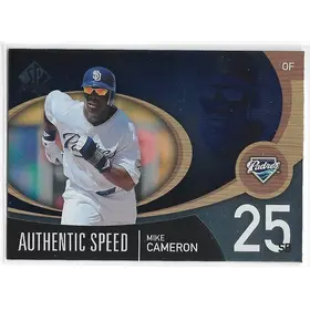 2007 SP Authentic Authentic Speed #AS-37 Mike Cameron