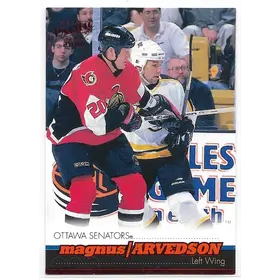 1999-00 Pacific Red #284 Magnus Arvedson