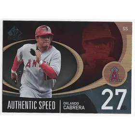 2007 SP Authentic Authentic Speed #AS-38 Orlando Cabrera