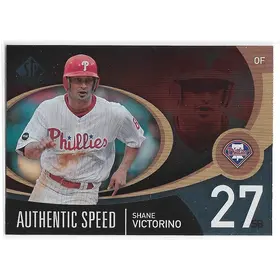2007 SP Authentic Authentic Speed #AS-46 Shane Victorino