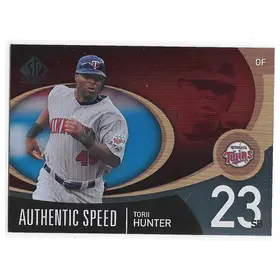 2007 SP Authentic Authentic Speed #AS-48 Torii Hunter
