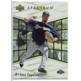 2007 Spectrum Rookie Retrospectrum #RR-JC Jose Capellan