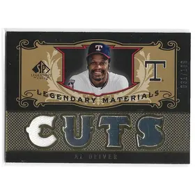 2007 SP Legendary Cuts Legendary Materials #LM-AO Al Oliver (031/199)