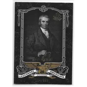 2007 SP Legendary Cuts Legendary Americana #LA-70 John Marshall (124/550)