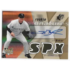 2007 SPx #133 Jeff Baker