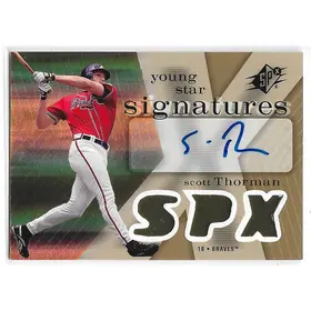 2007 SPx Young Star Signatures #YS-ST Scott Thorman