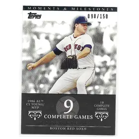 2007 Topps Moments & Milestones #17 Roger Clemens (098/150)