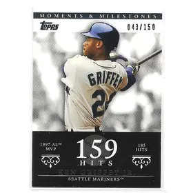 2007 Topps Moments & Milestones #47 Ken Griffey Jr. (043/150)