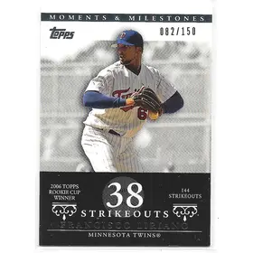 2007 Topps Moments & Milestones #66 Francisco Liriano (082/150)
